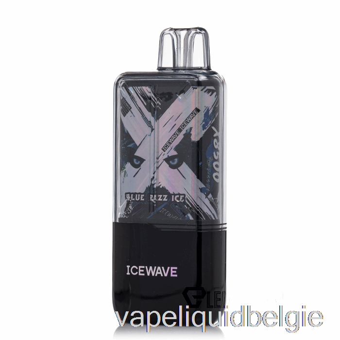 Vape België Icewave X8500 Wegwerp Blauw Razz Ijs